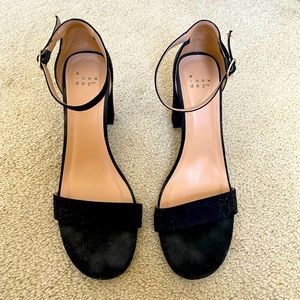 Thin strap 3 inch heels